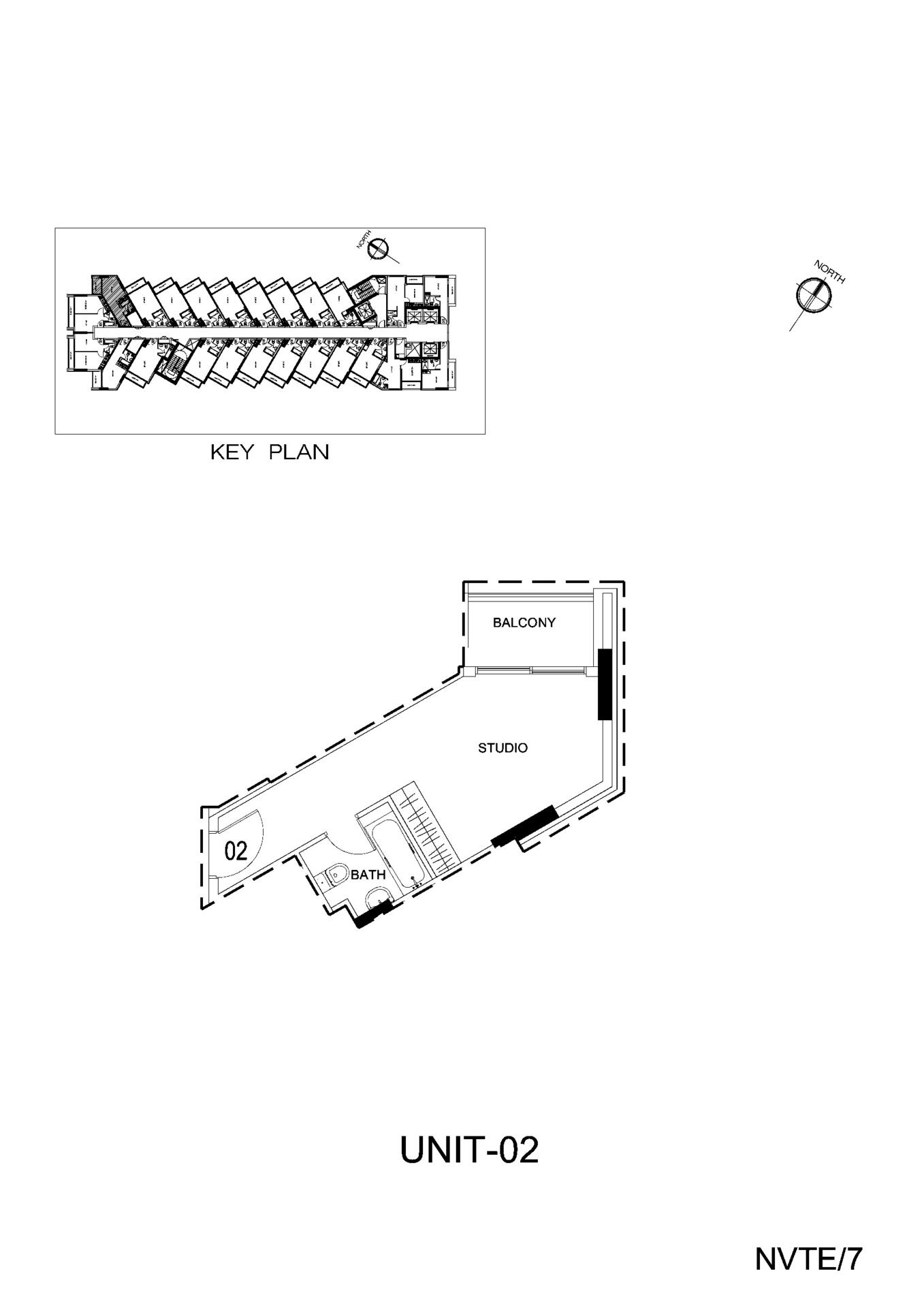 Floor plan — Studio