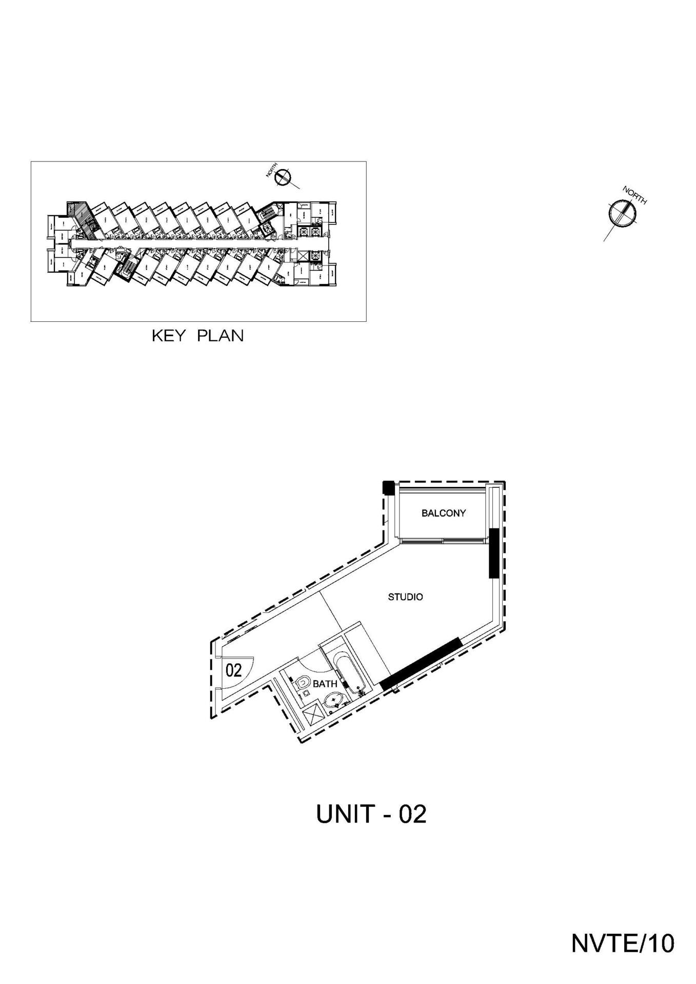 Floor plan — Studio