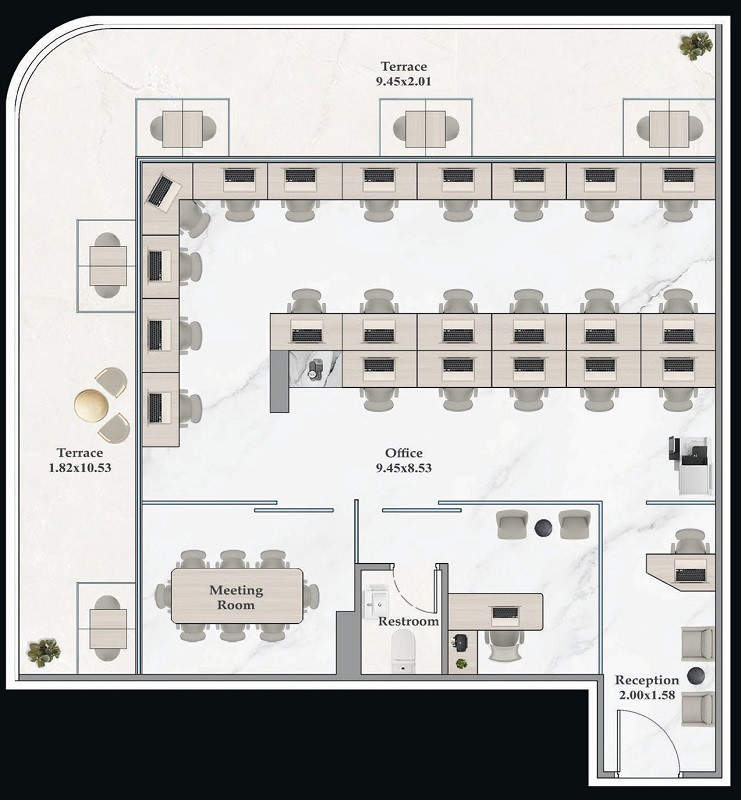 Floor plan — —
