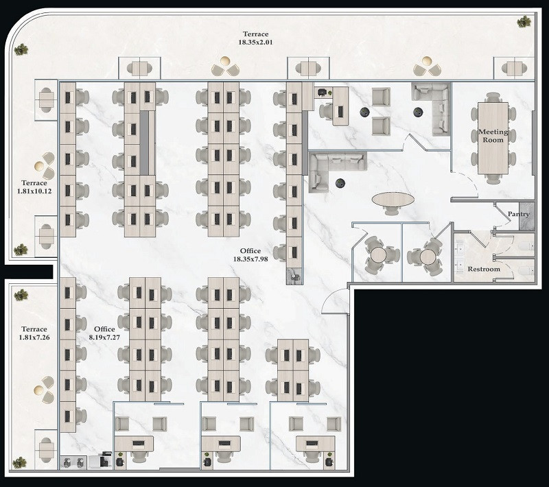 Floor plan — —