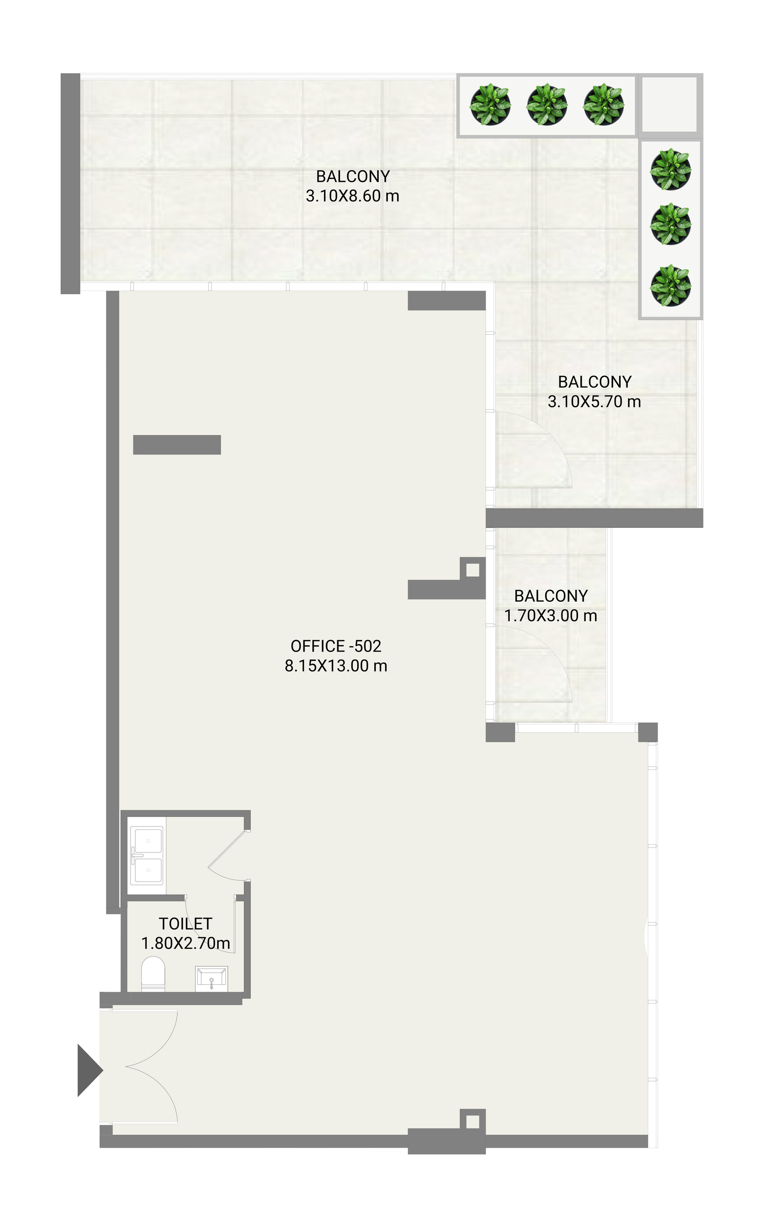 Floor plan — —