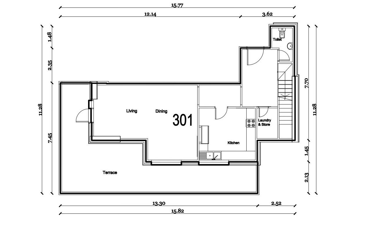 Floor plan — —