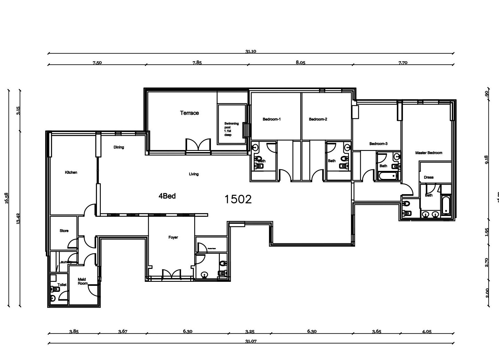 Floor plan — —