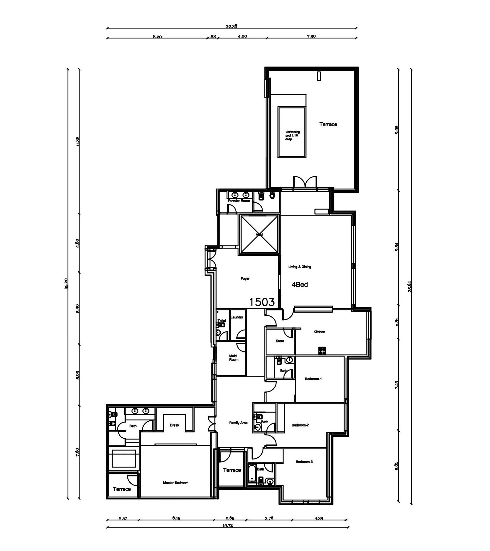 Floor plan — —