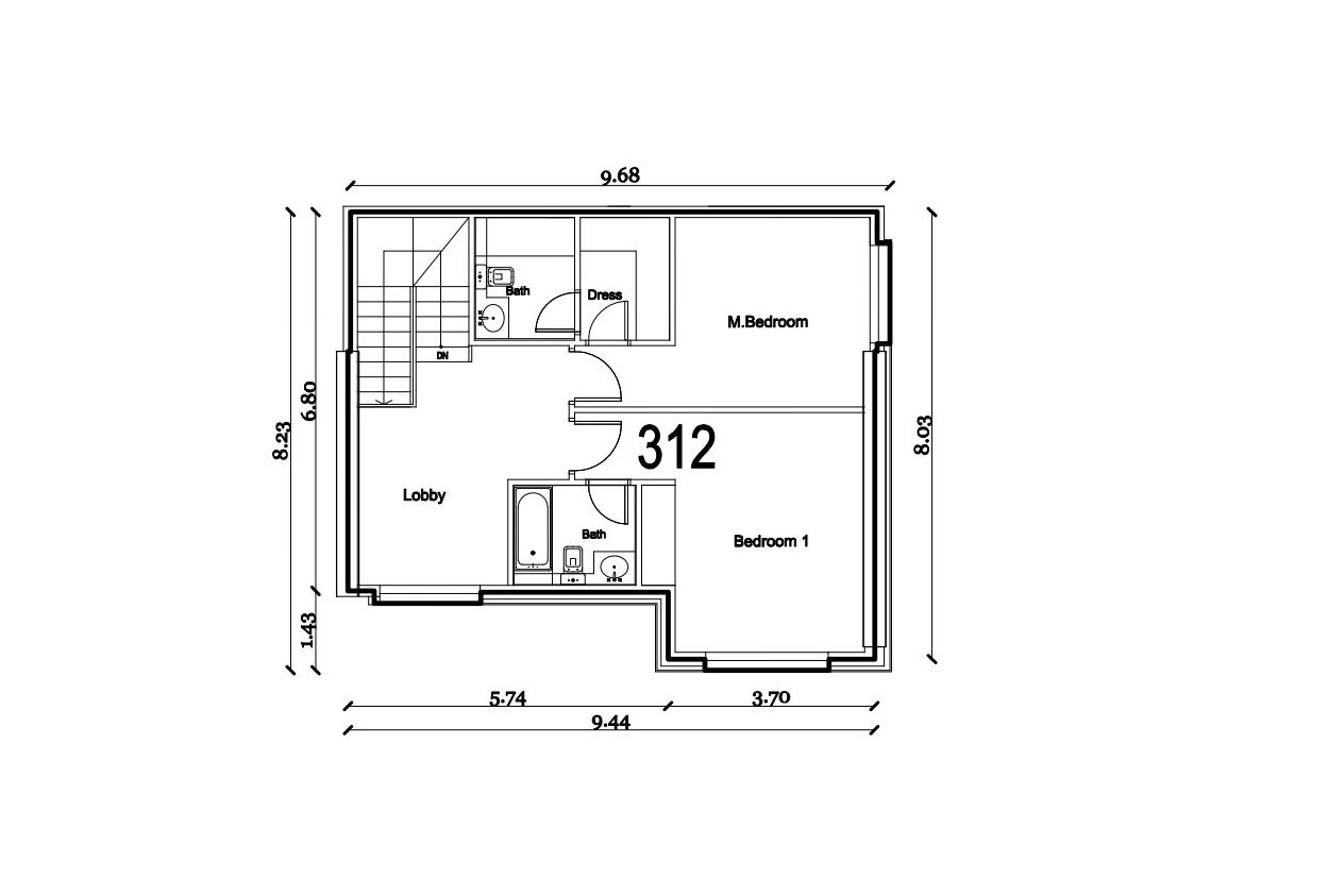 Floor plan — —