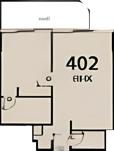 Floor plan — 1 BR