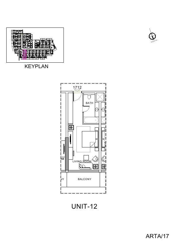 Floor plan — Studio