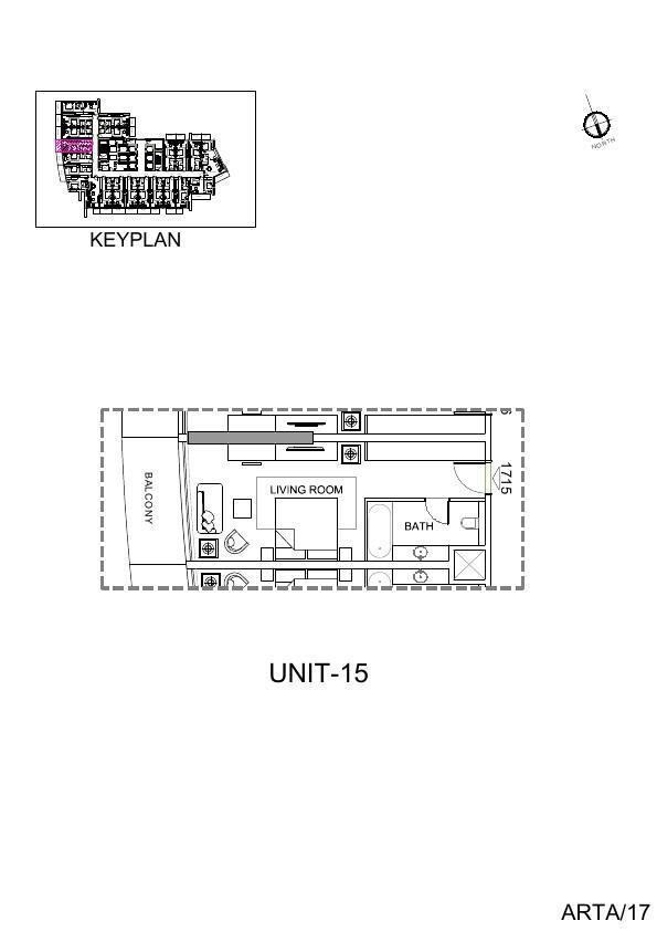 Floor plan — Studio