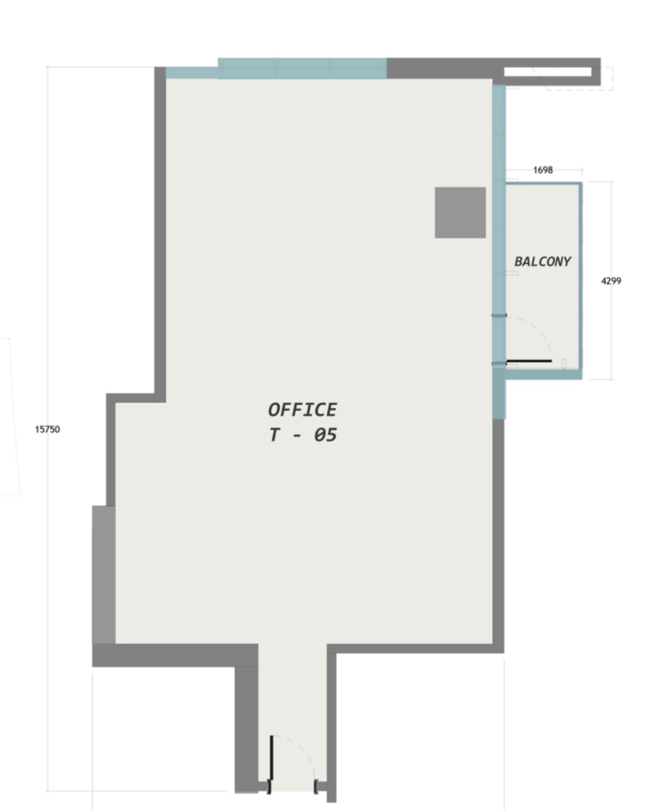 Floor plan — —