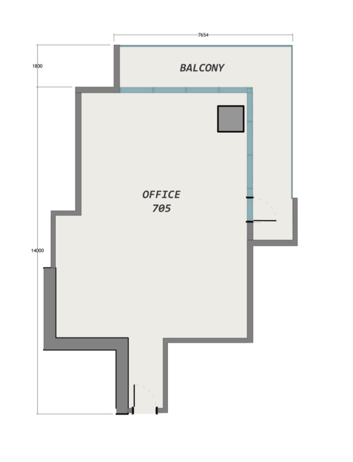 Floor plan — —