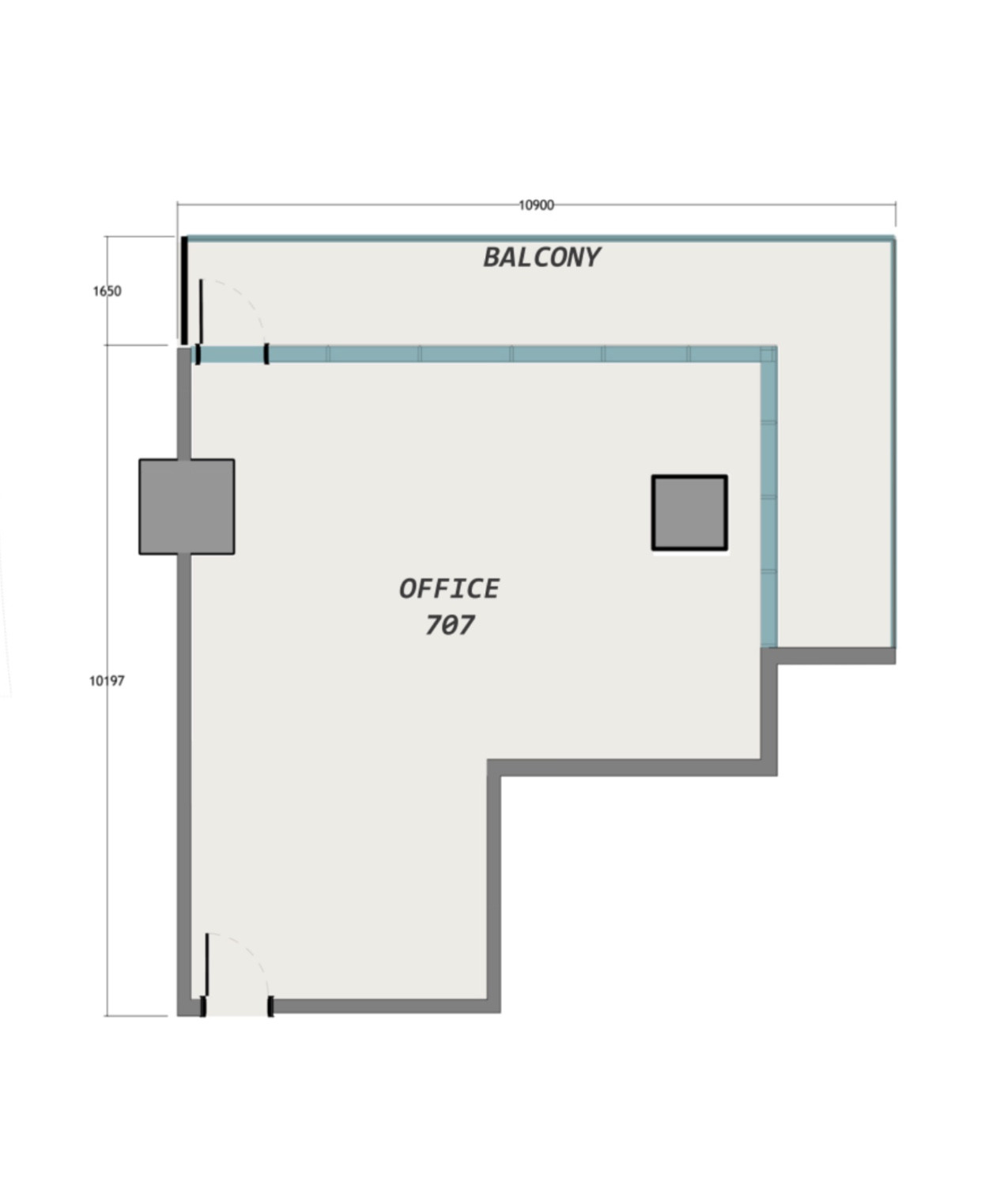 Floor plan — —