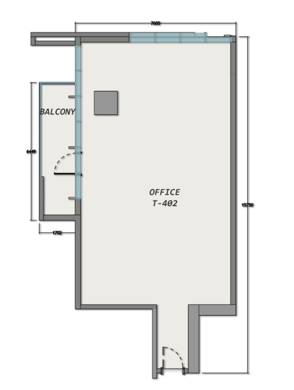 Floor plan — —