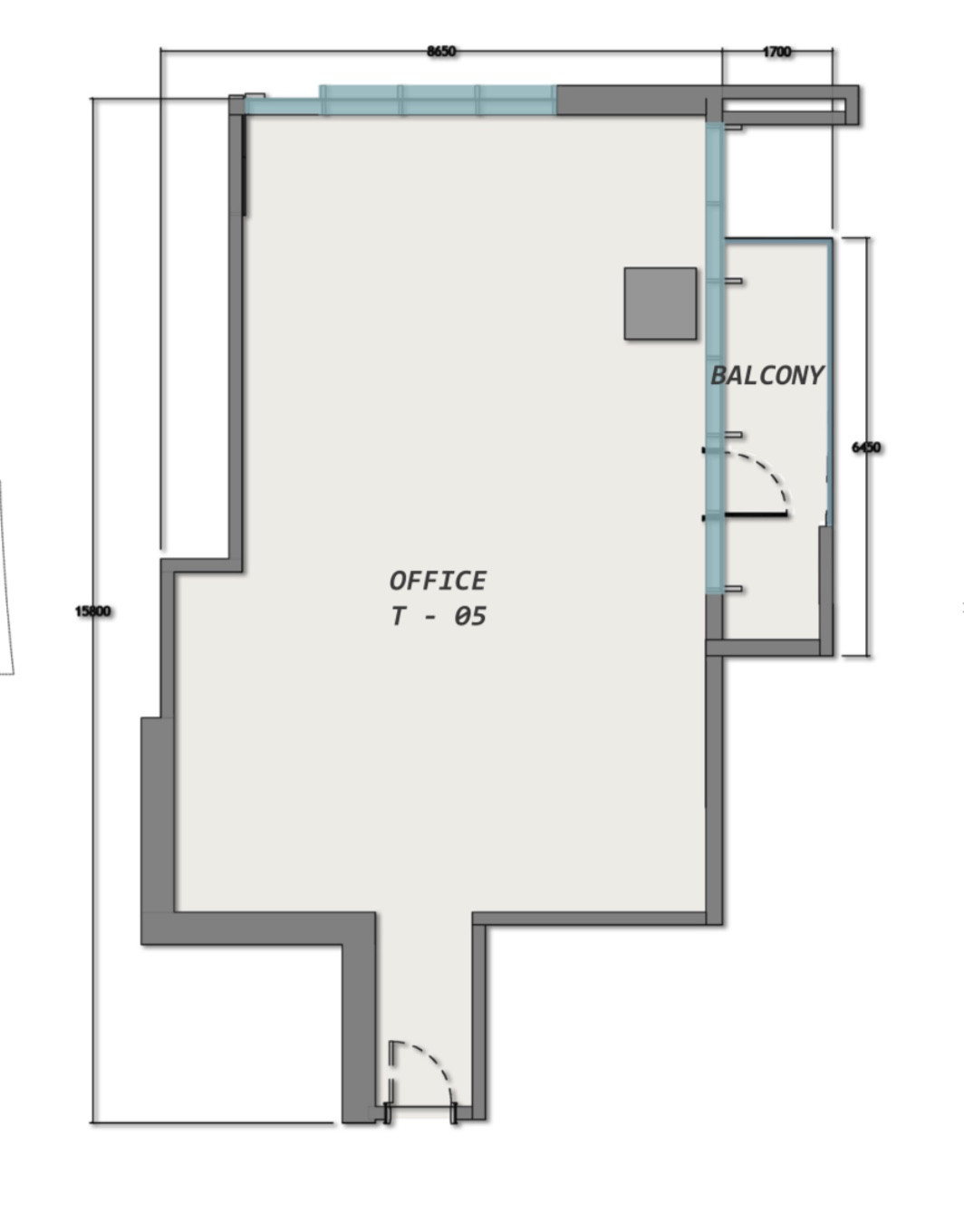 Floor plan — —