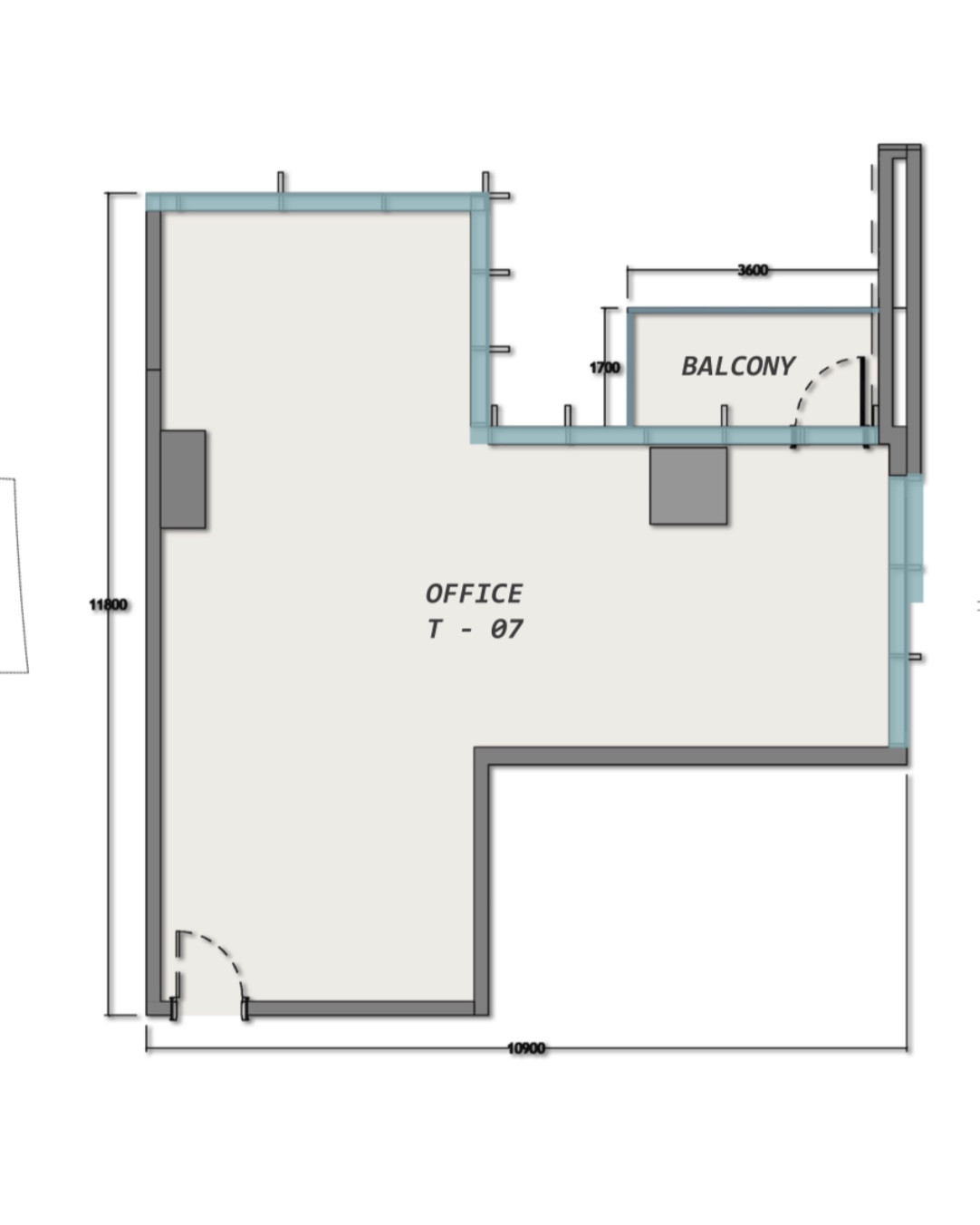 Floor plan — —