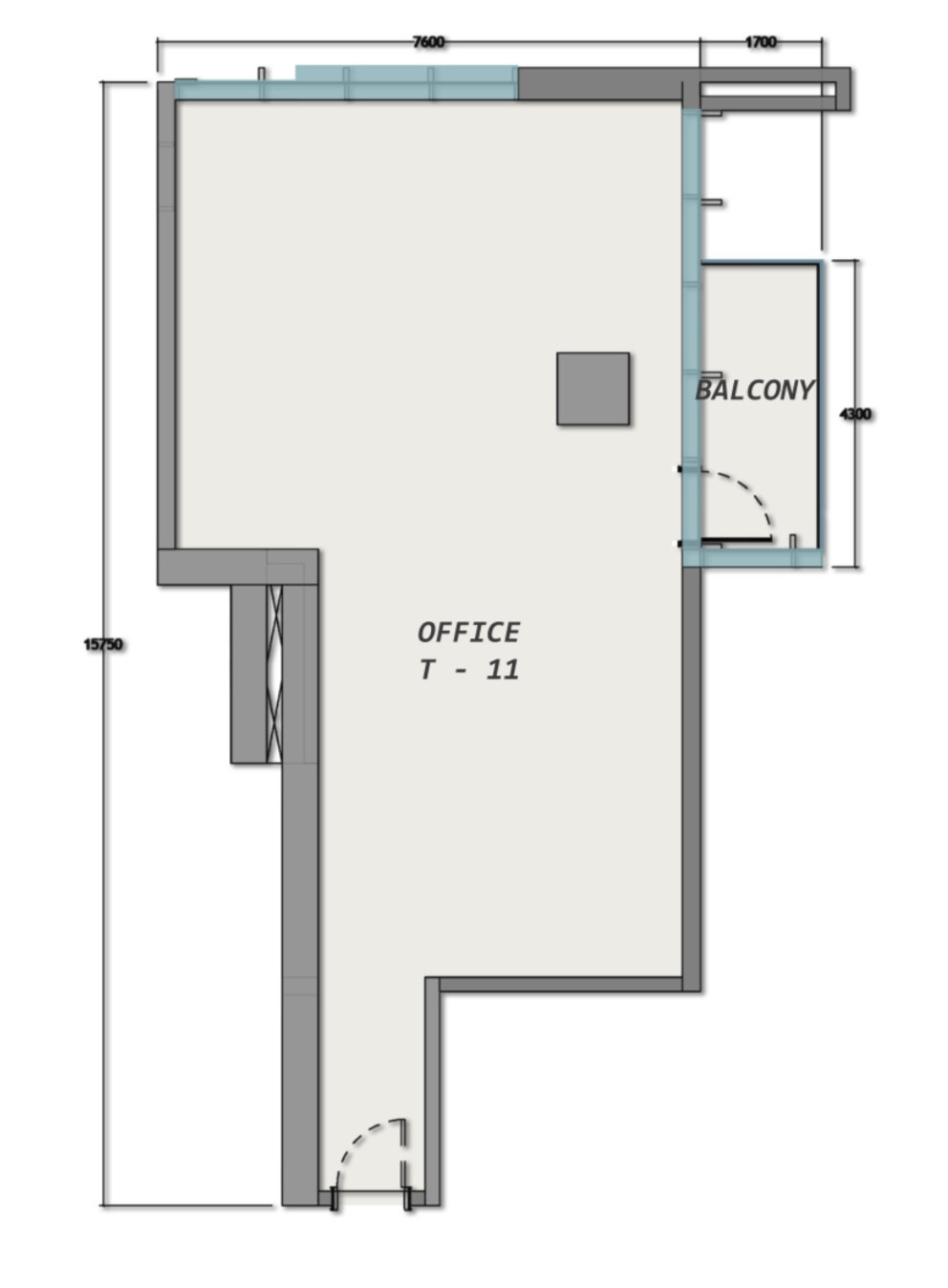 Floor plan — —
