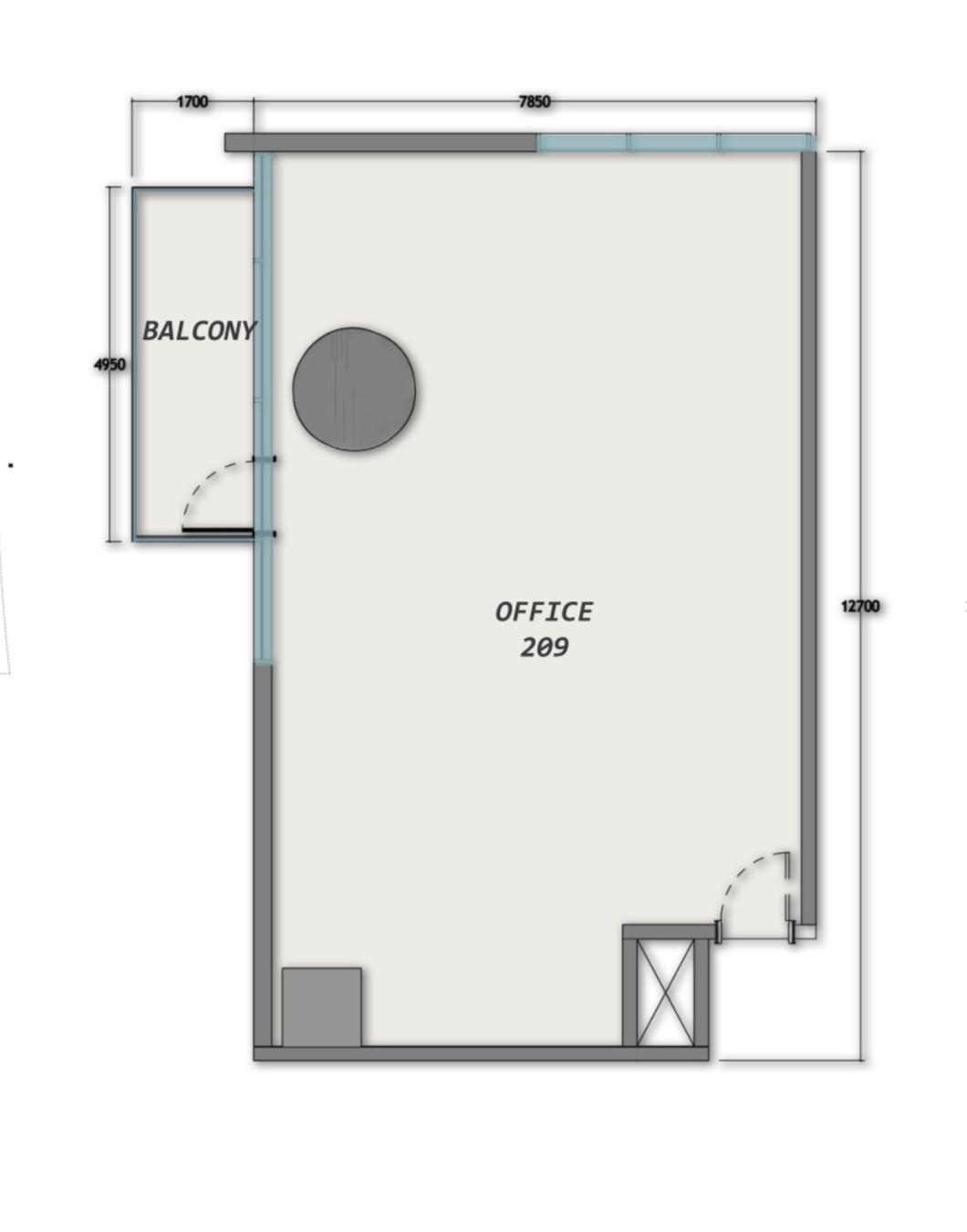 Floor plan — —