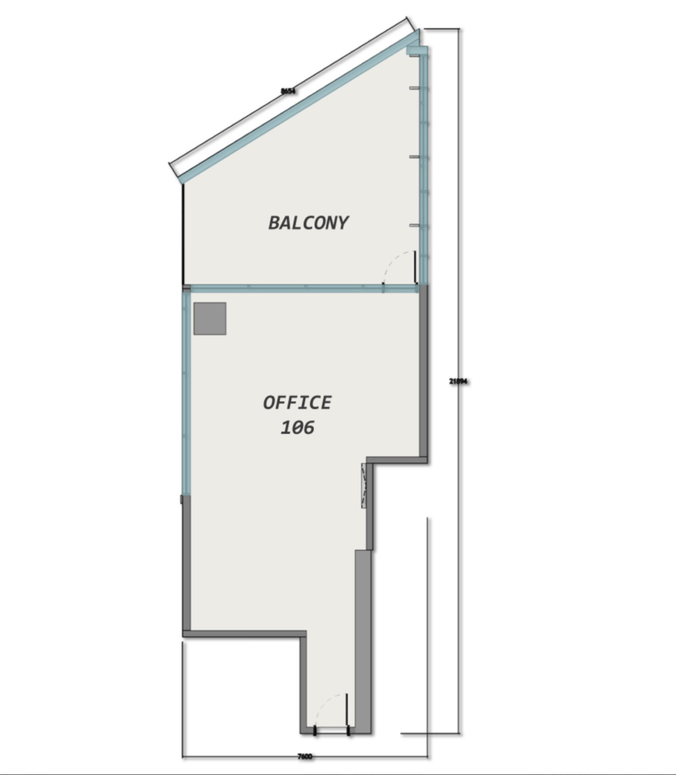 Floor plan — —