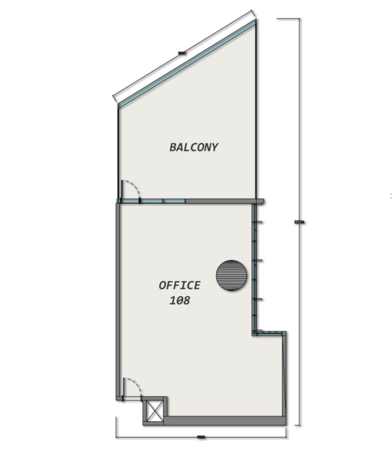 Floor plan — —