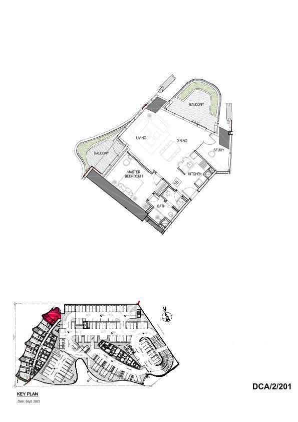 Floor plan — 1 BR