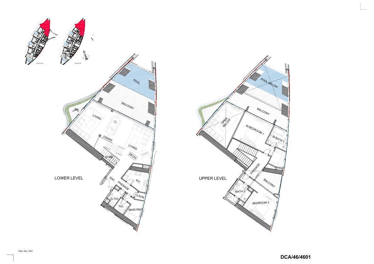 Floor plan — 2 BR