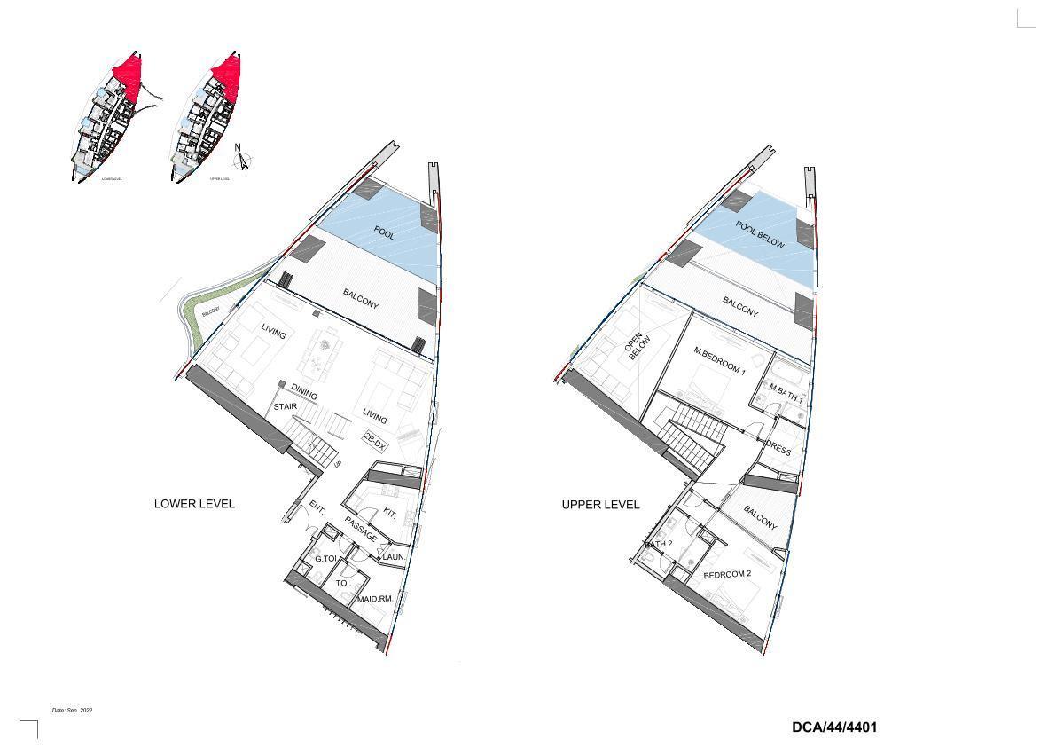 Floor plan — 2 BR