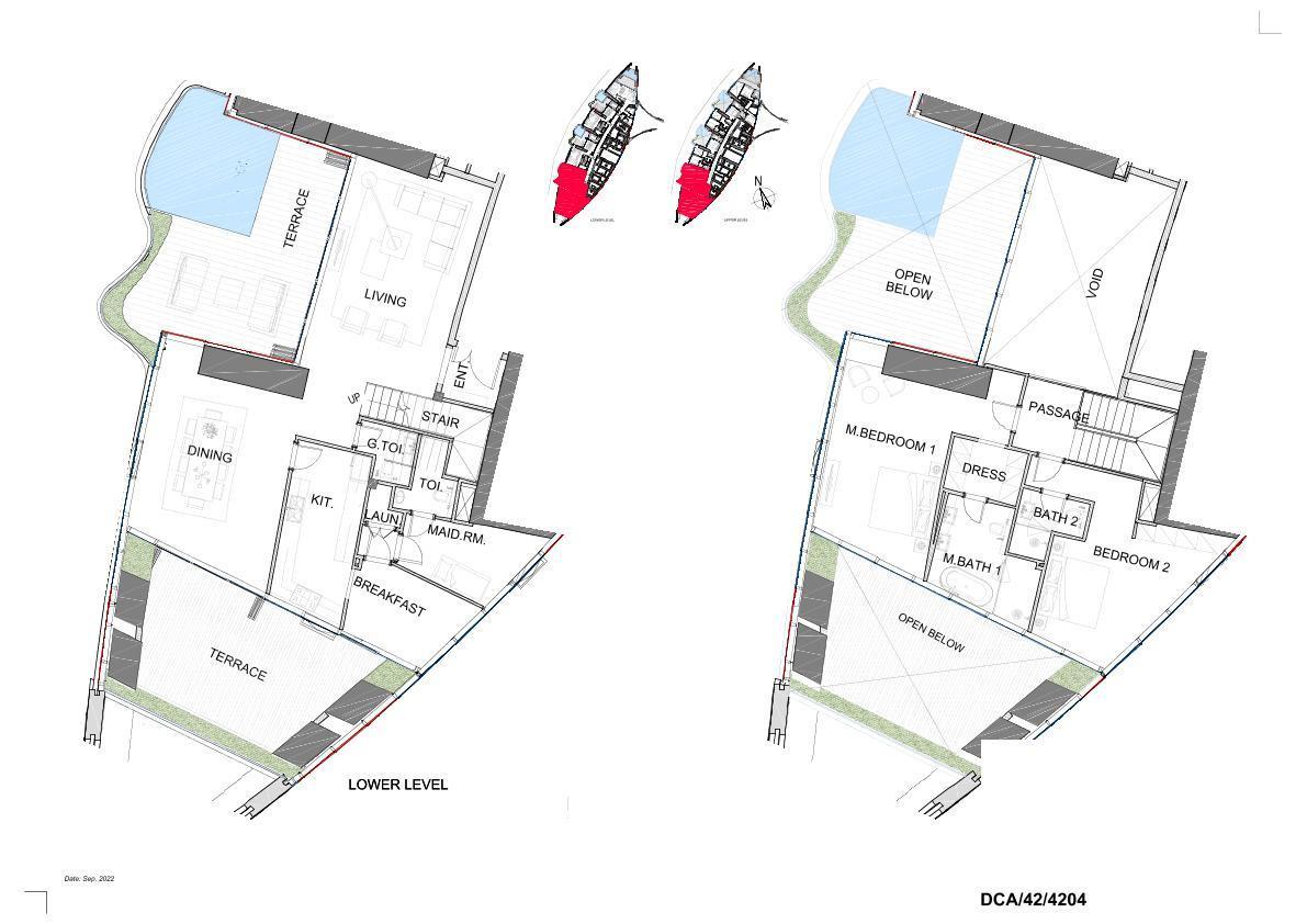 Floor plan — 2 BR