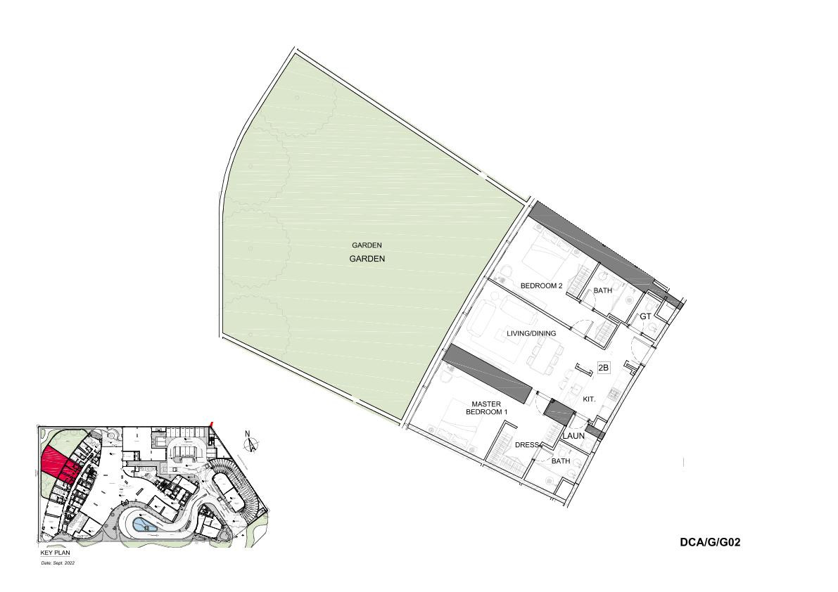 Floor plan — 2 BR