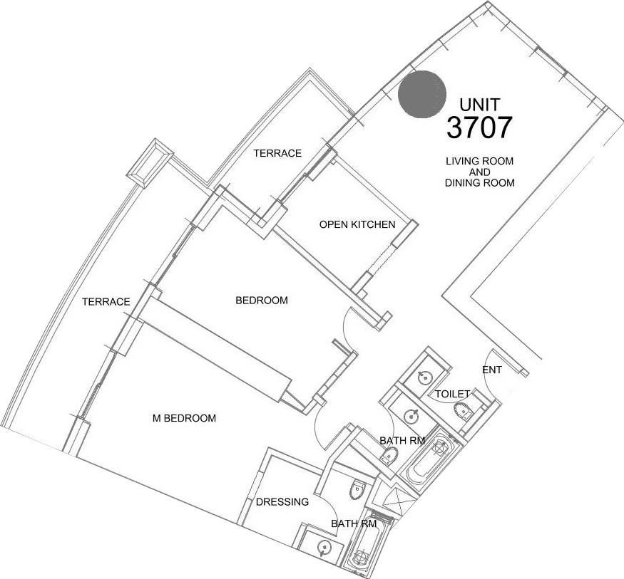Floor plan — 2 BR