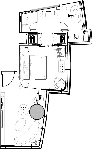 Floor plan — Studio