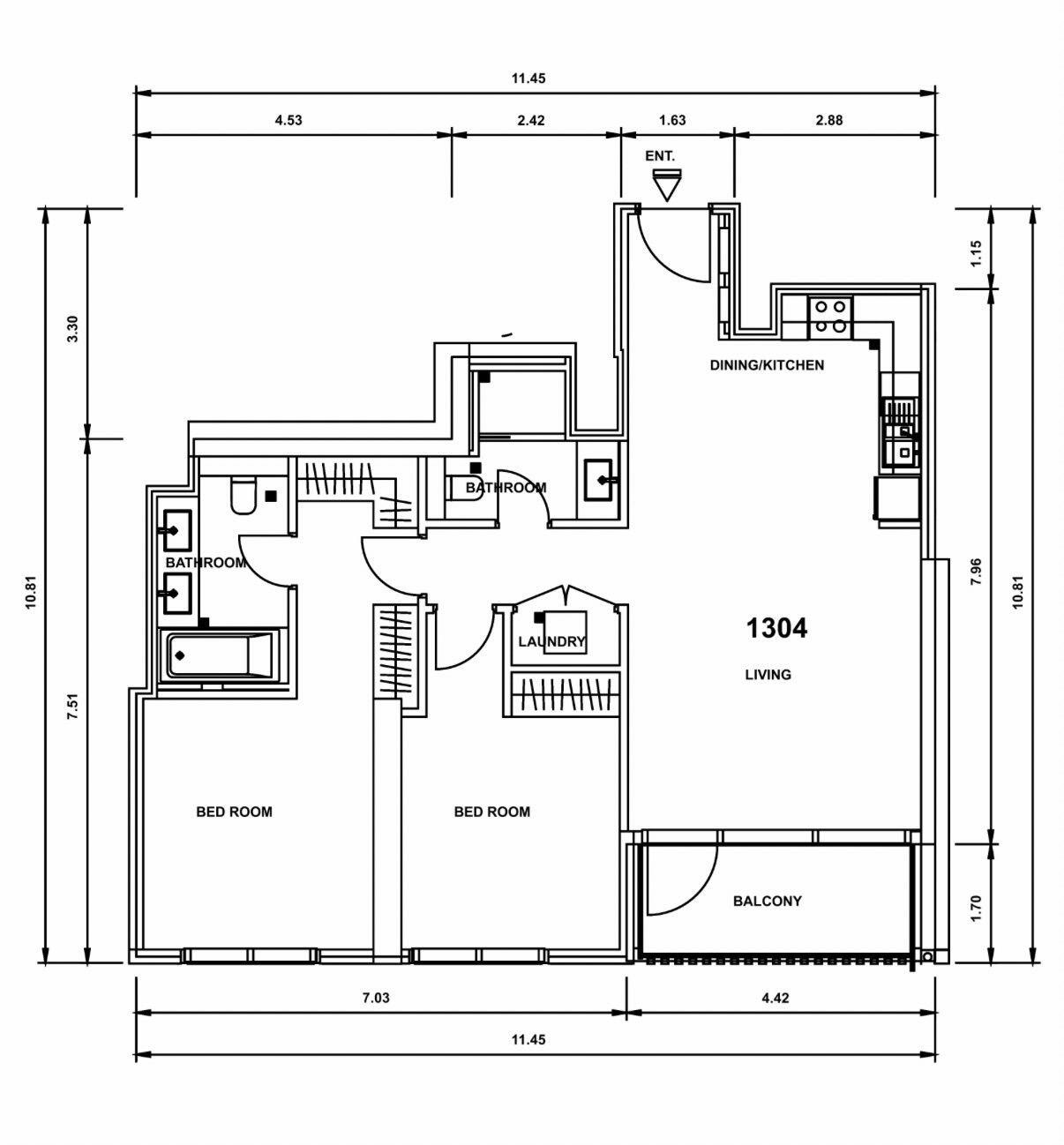 Floor plan — —