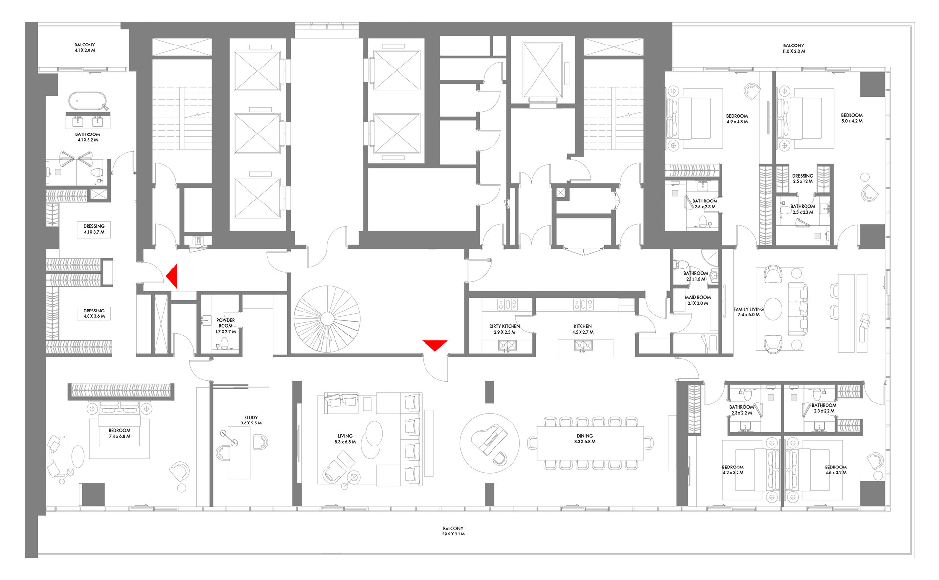 Floor plan — —