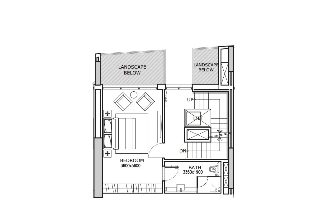 Floor plan — 4 BR
