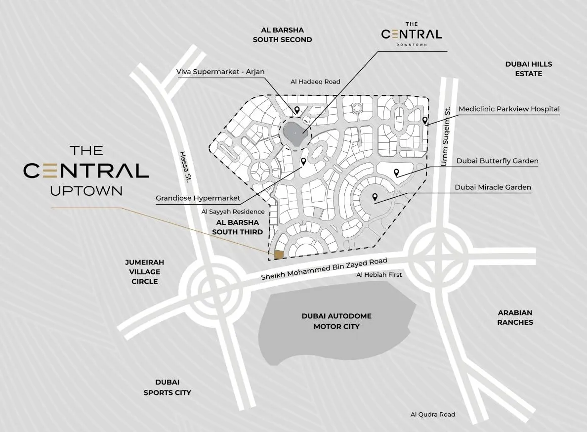 Masterplan — The Central Uptown