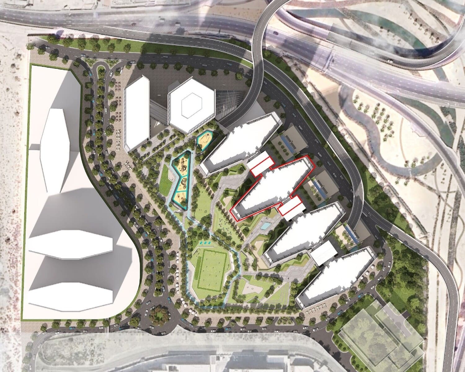 Masterplan — The Eden at Sobha Central