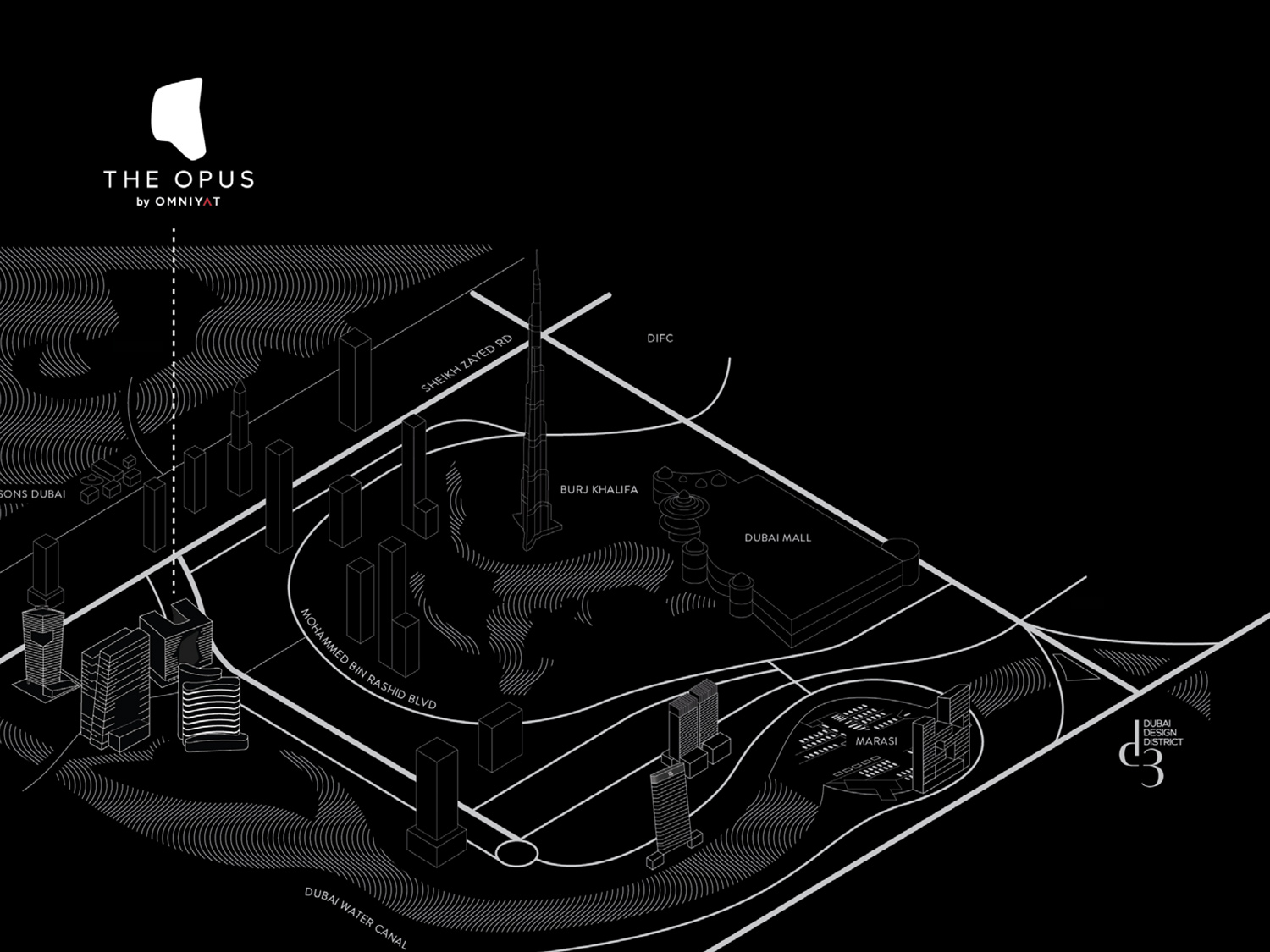 Masterplan — Opus By Zaha Hadid