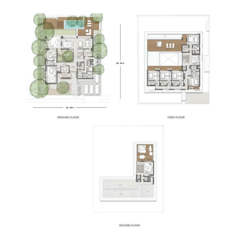 Floor plan — 6.5 BR