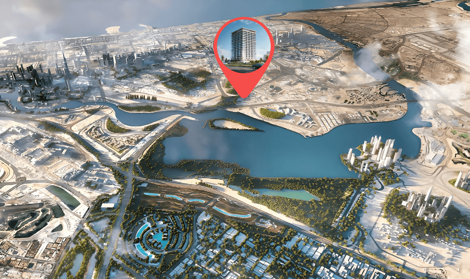 Masterplan — Binghatti Pinnacle