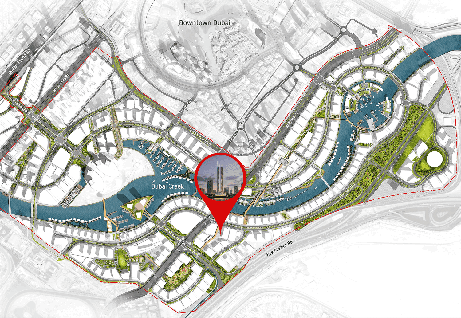 Masterplan — Binghatti Skyhall