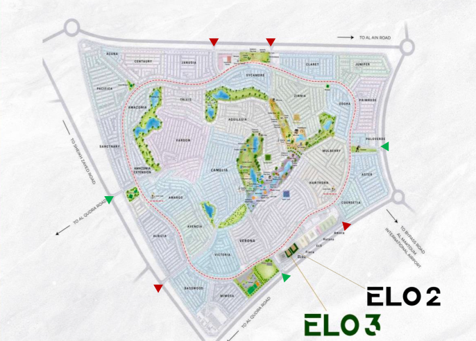 Masterplan — Elo 2 and 3 Damac