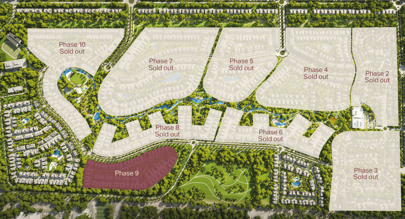 Masterplan — Nad Al Sheba Gardens Phase 9