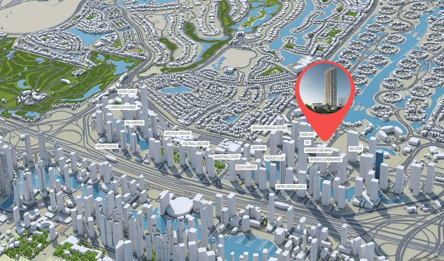 Masterplan — Serenia District West Residence