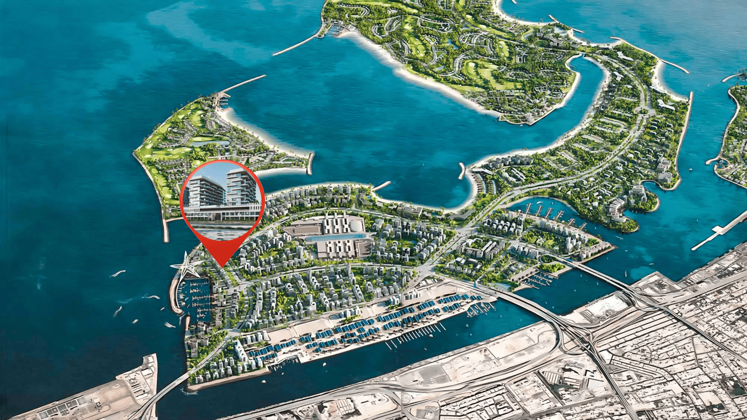 Masterplan — Blue Marina Residence