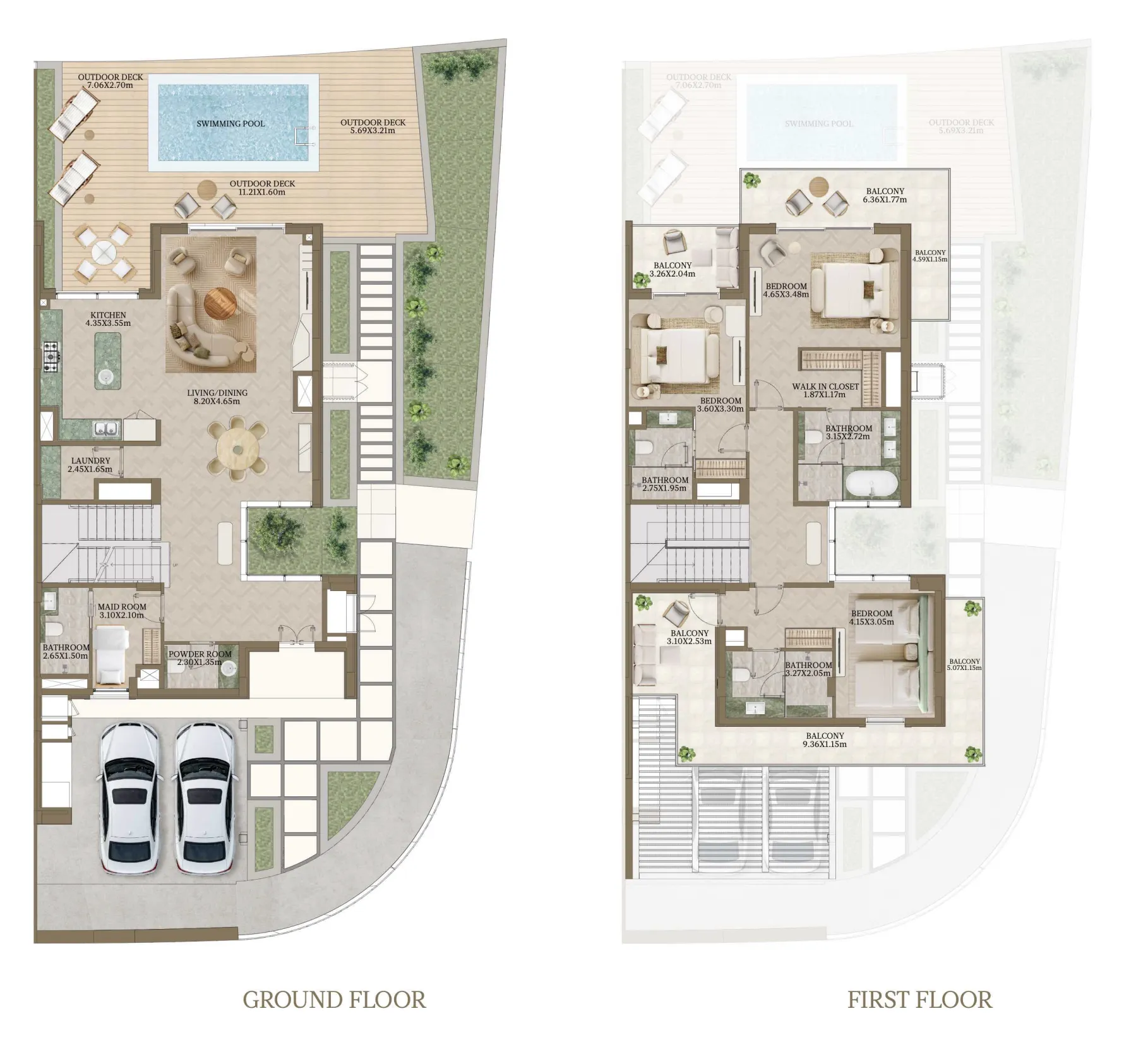 Floor plan — 3 BR
