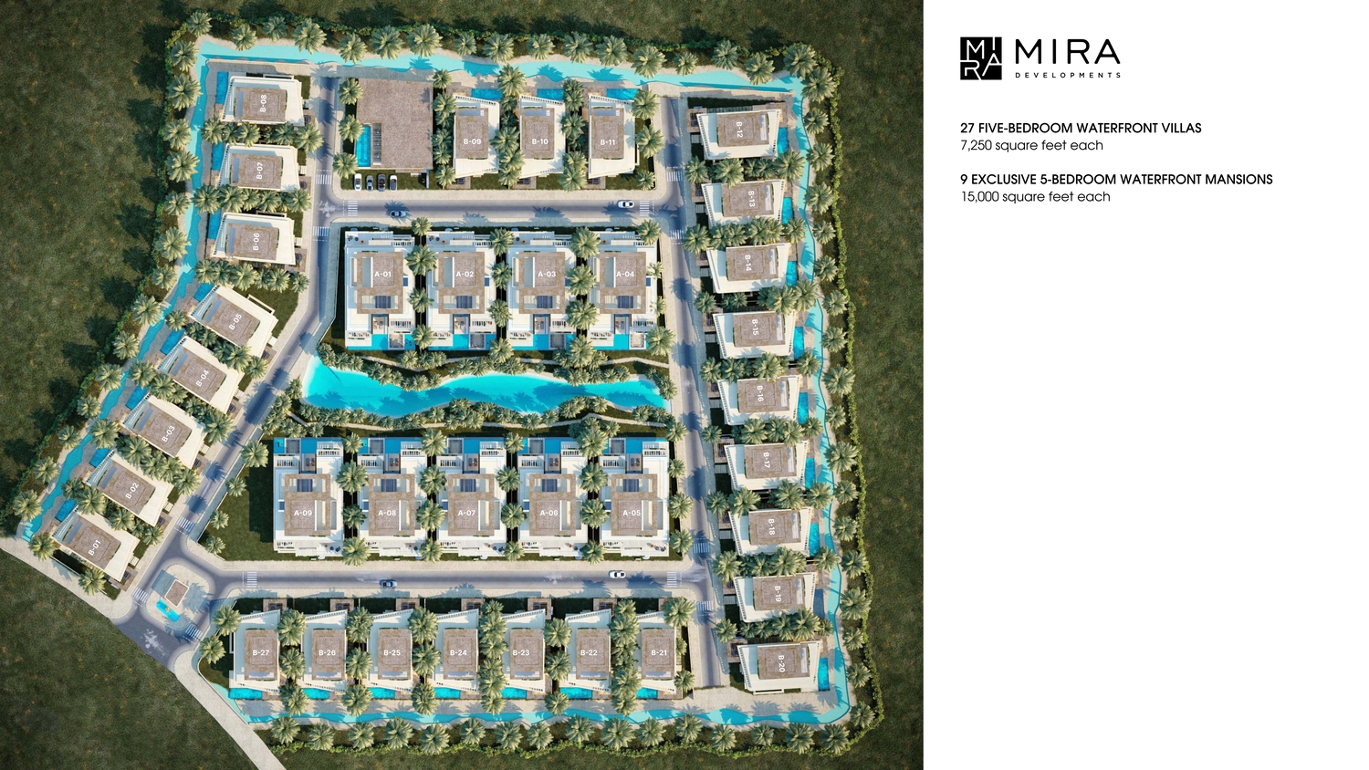 Masterplan — Mira Villas by Bentley Home
