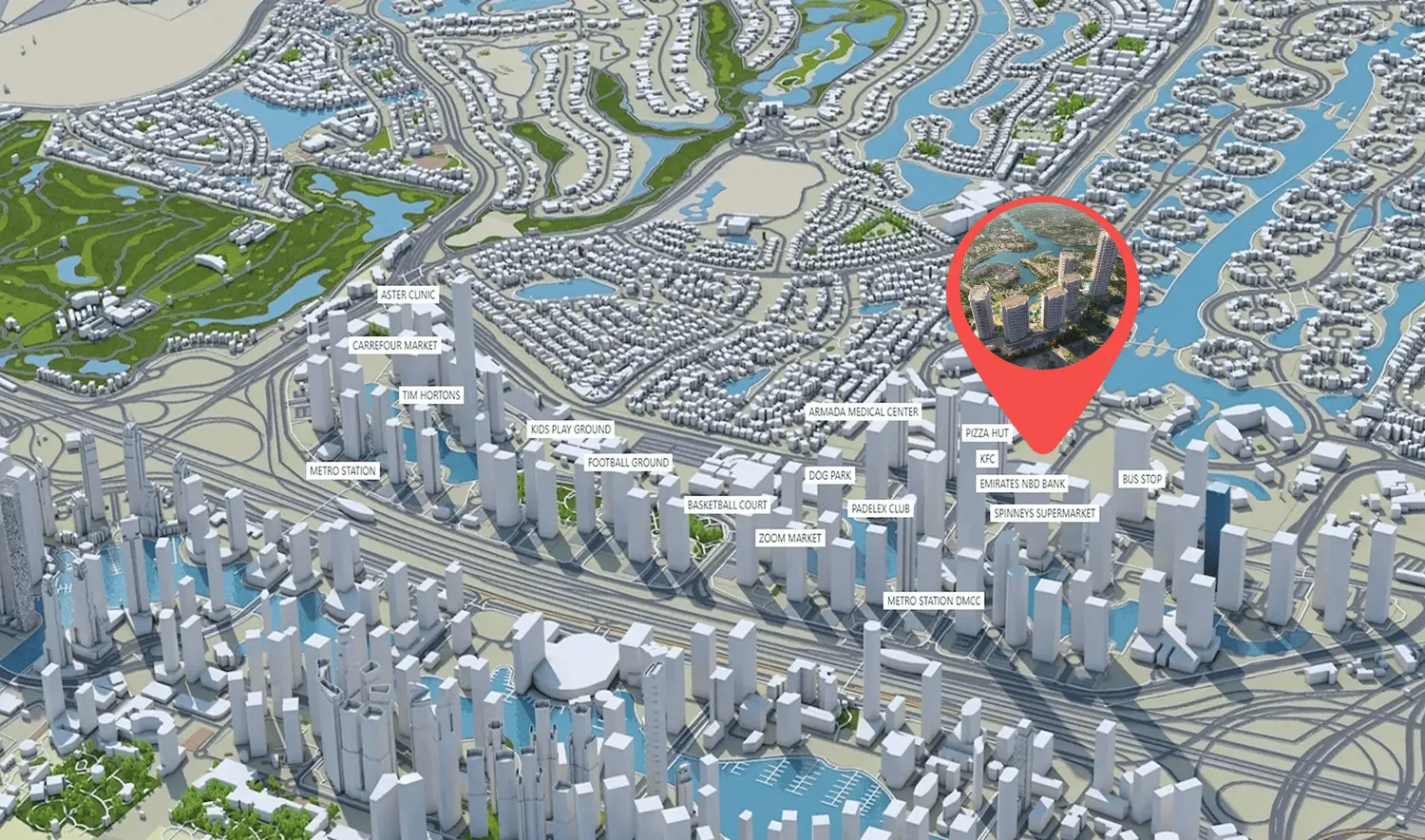 Masterplan — Serenia District East Residences