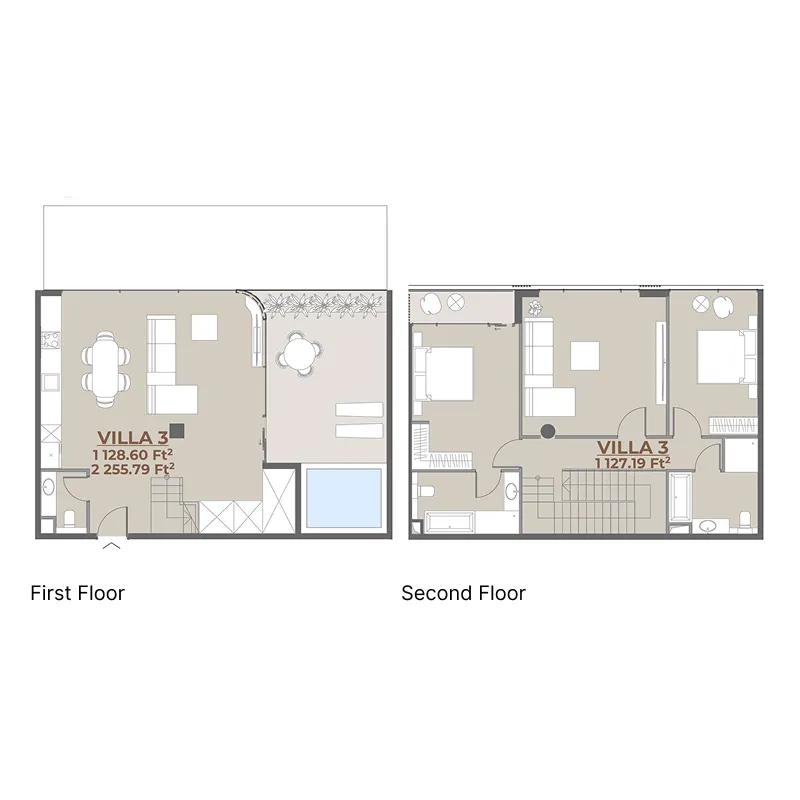 Floor plan — 3.5 BR