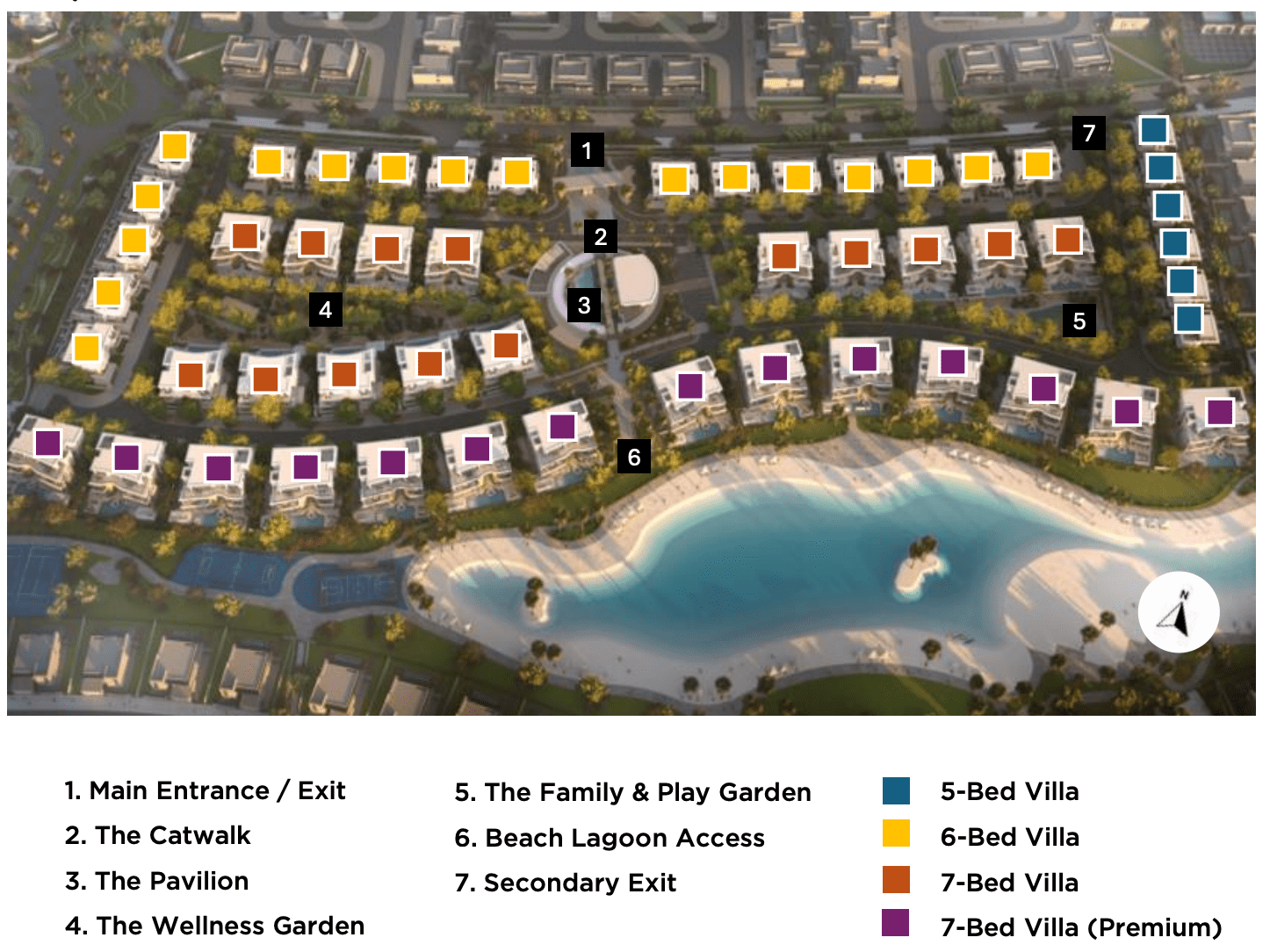 Masterplan — Taraf Karl Lagerfeld Villas