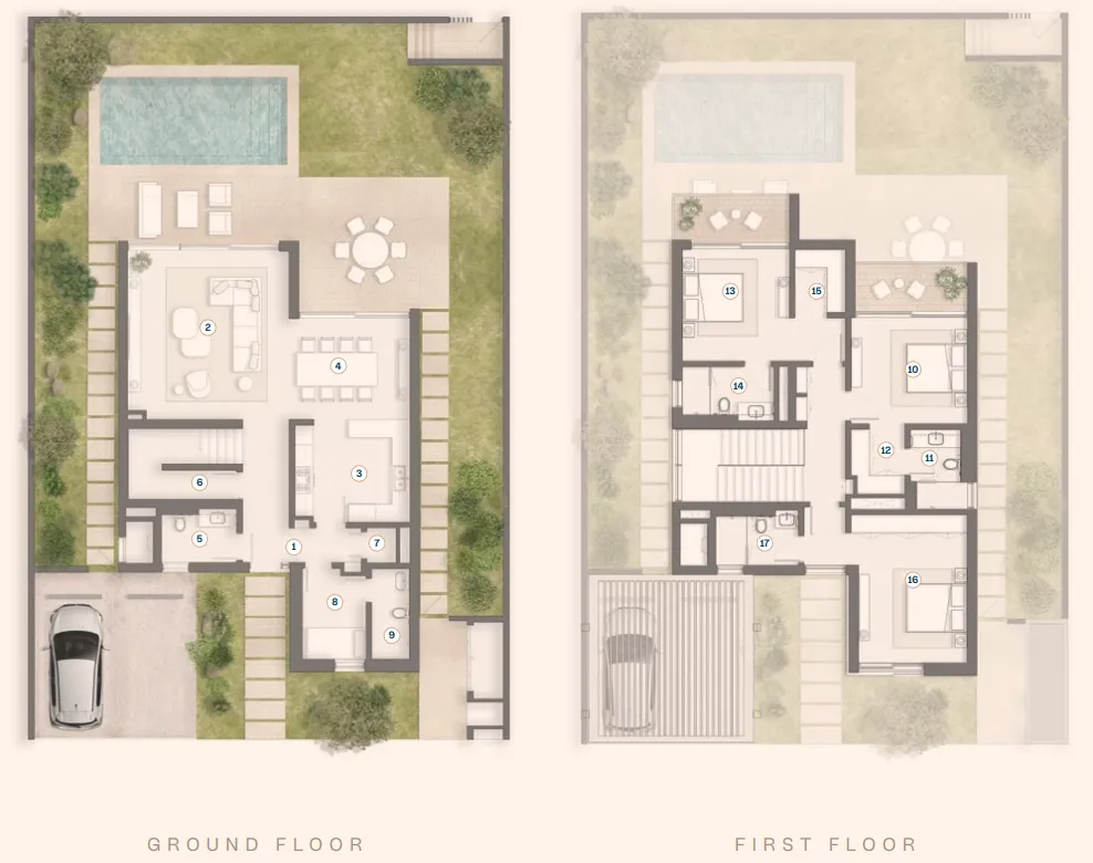 Floor plan — —