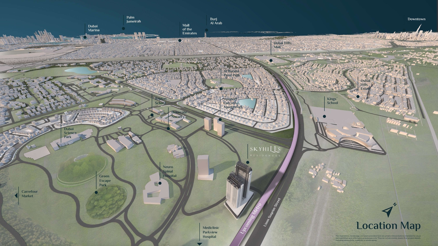 Masterplan — Sky Hills Residence
