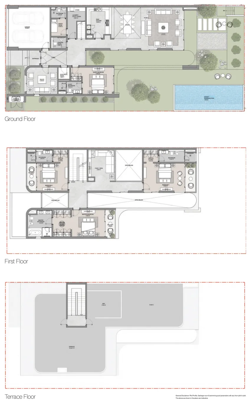 Floor plan — 4 BR